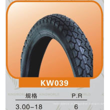 Preço de fábrica/fabricante/barato de Qingdao / motocicleta 300-18 pneu e tubo
